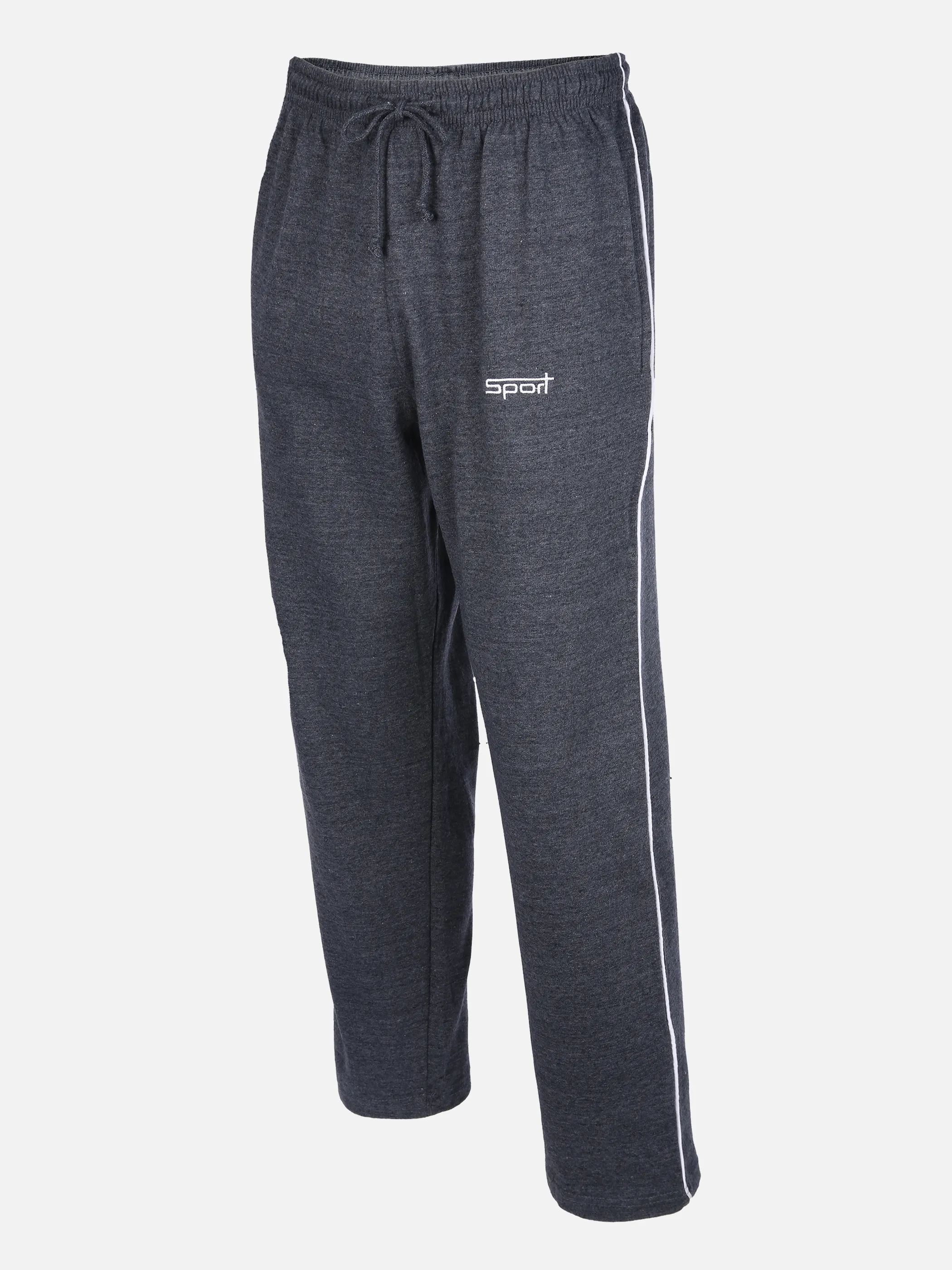 Herren Jogginghose mit offenem Beinabschluss