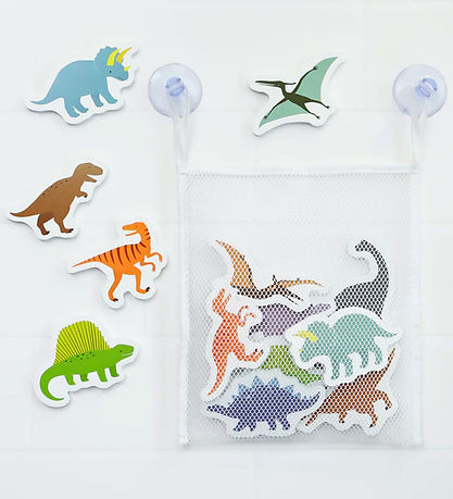 A Little Lovely Company Badespielzeug - 14 st. - Dinosaurs