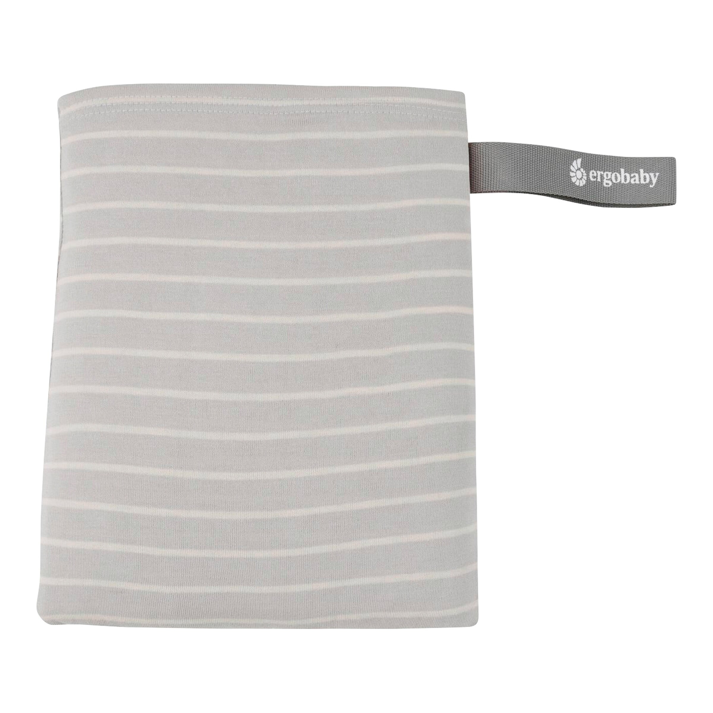 Ergobaby® - AURA WRAP Tragetuch Strick, 490 cm grey stripes
