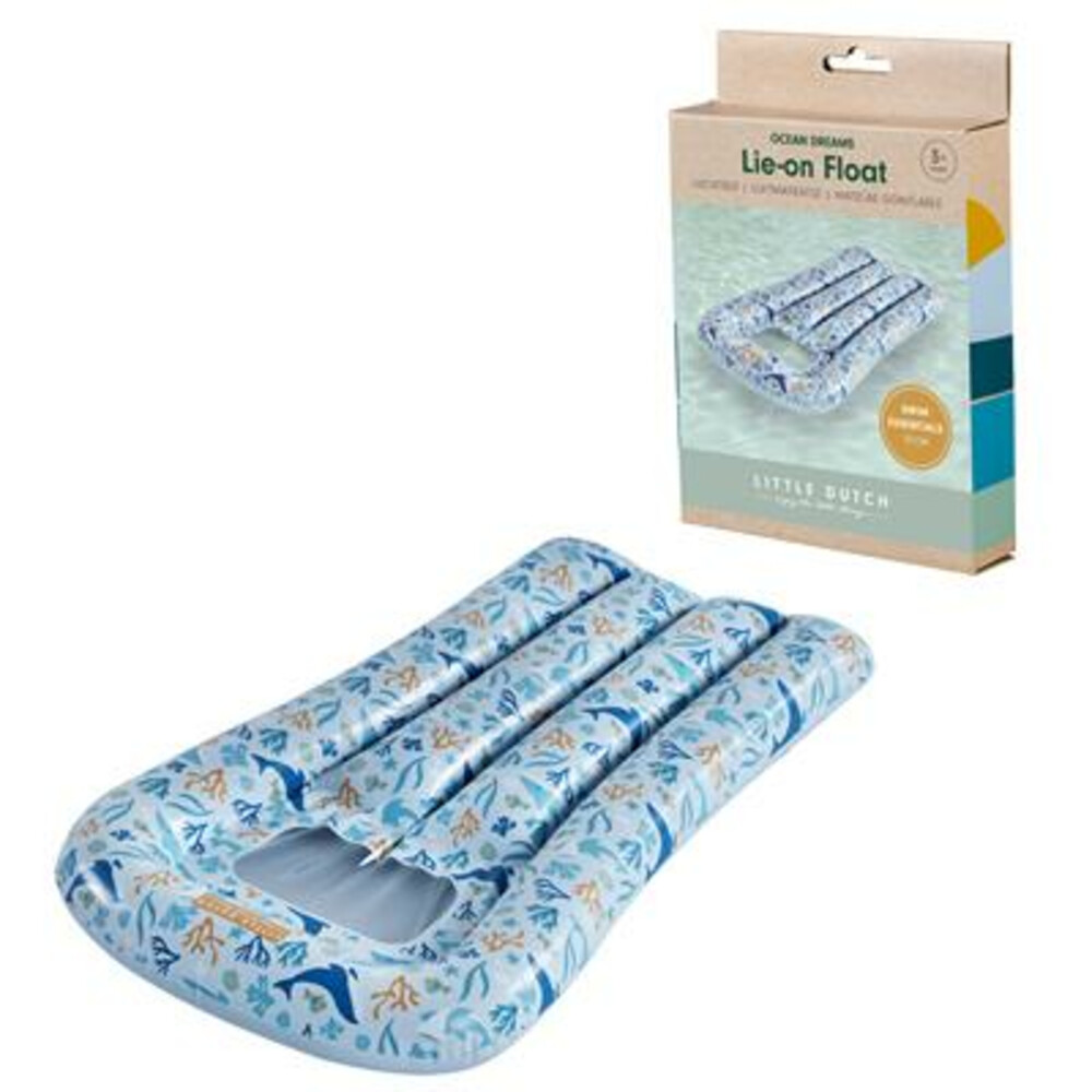 Little Dutch Luchtbed Ocean Dreams Blauw
