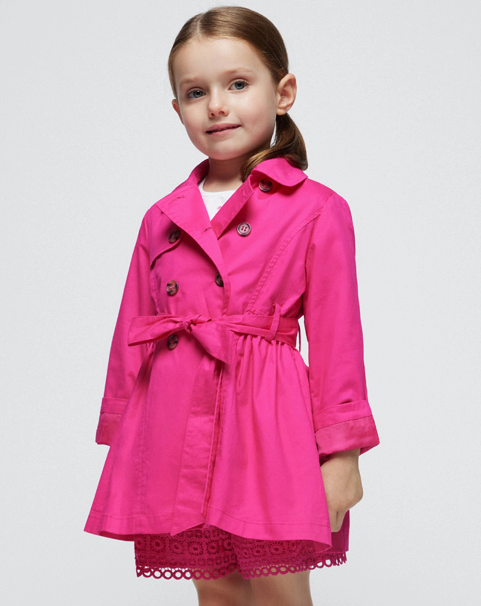 Trenchcoat SOFIA in fuchsia