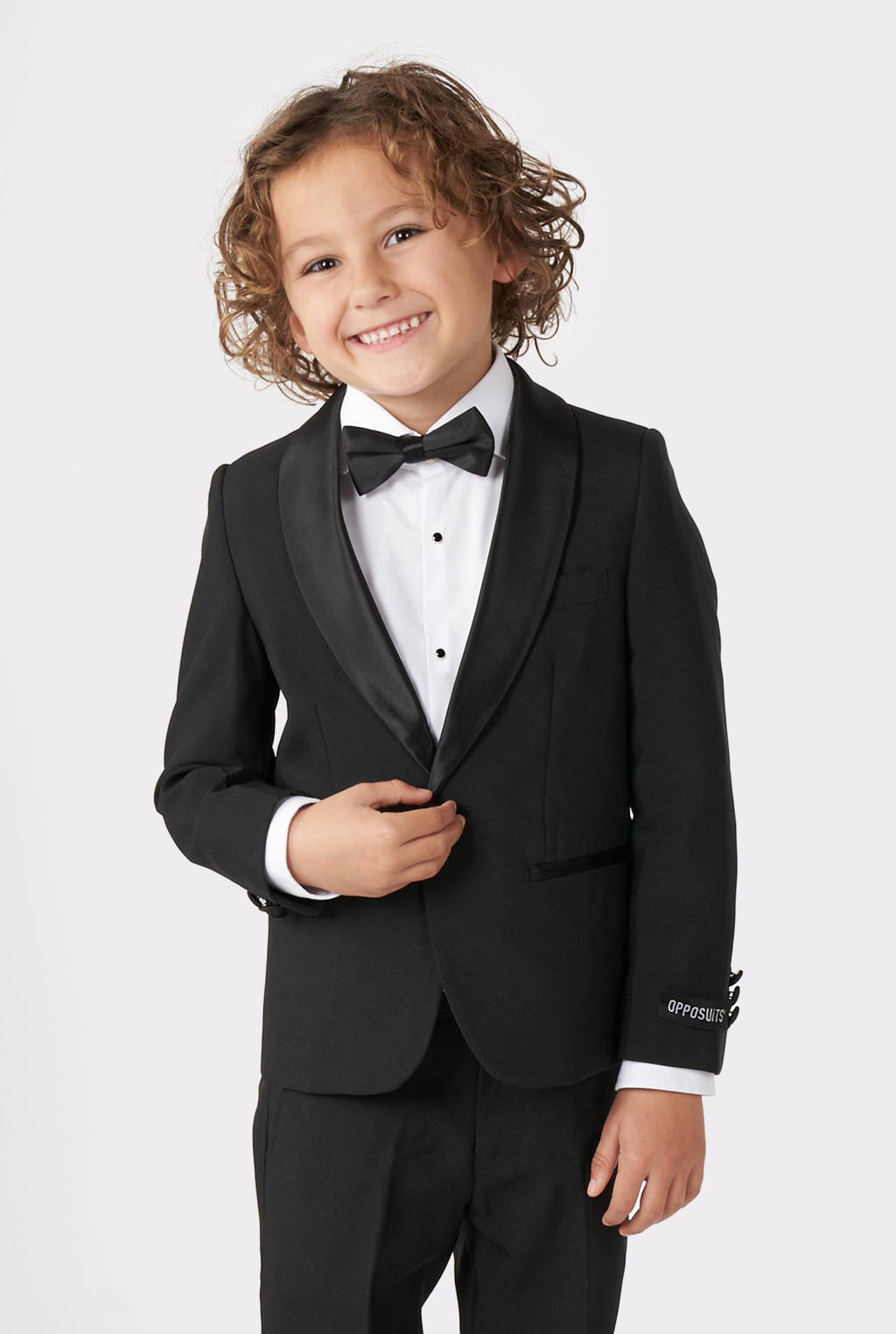 OppoSuits kostuum Jet Set Black zwart