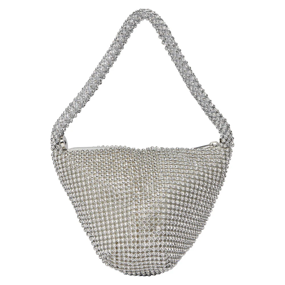 Bahne Accessories  Sparkling håndtaske - sølv