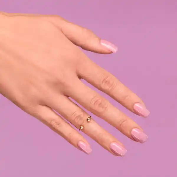 319 UV Nagellack Hybrid Shimmer Dust Pink