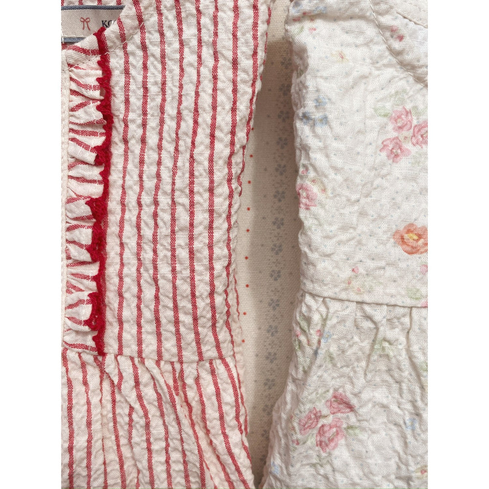 Køb Konges Sløjd Amour Stripe Ellie Flæse Romper Gots