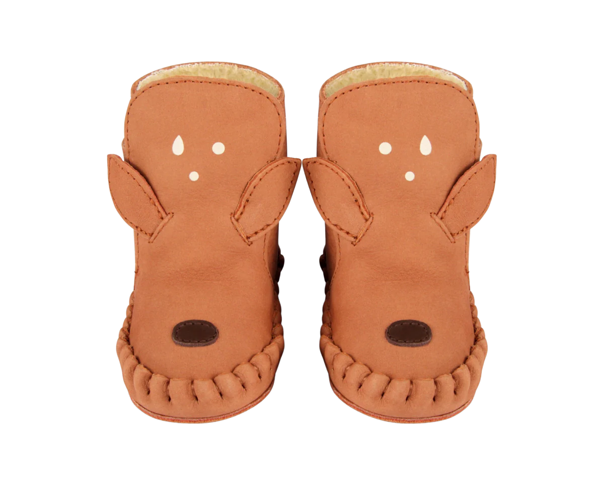 Kapi Classic Booties | Deer | Walnut Nubuck