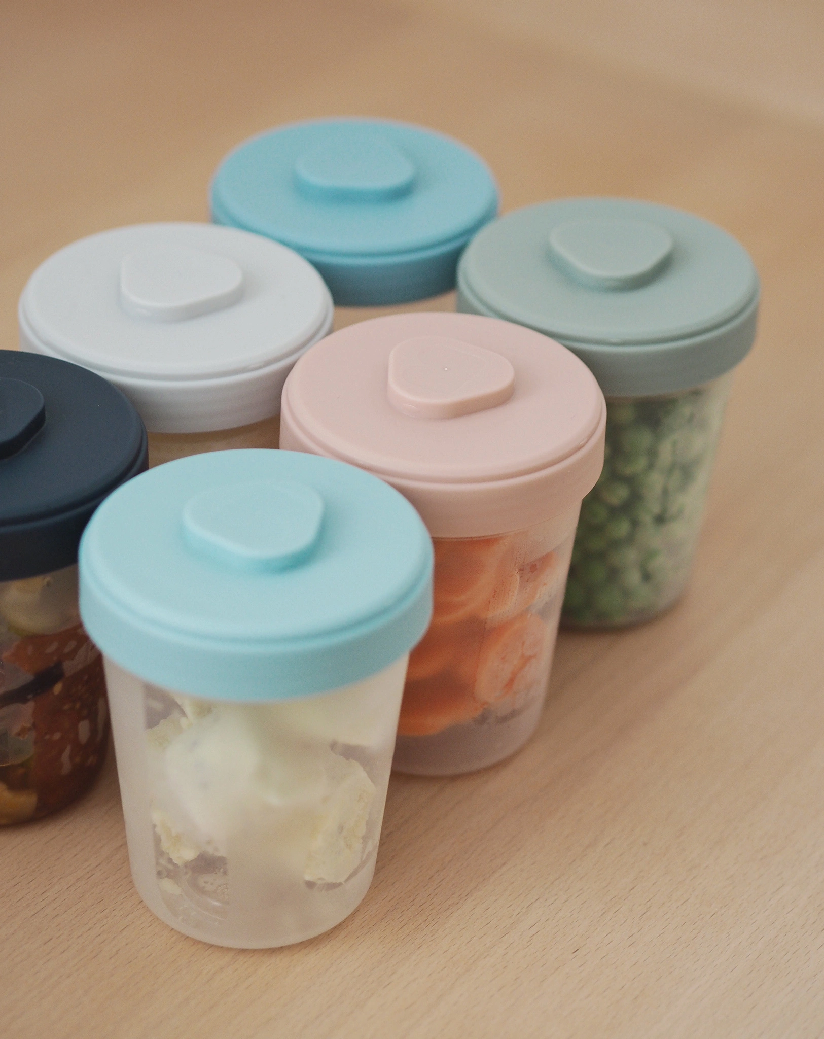 Portionsbehälter-Set CLIP (6x250 ml) 6-teilig