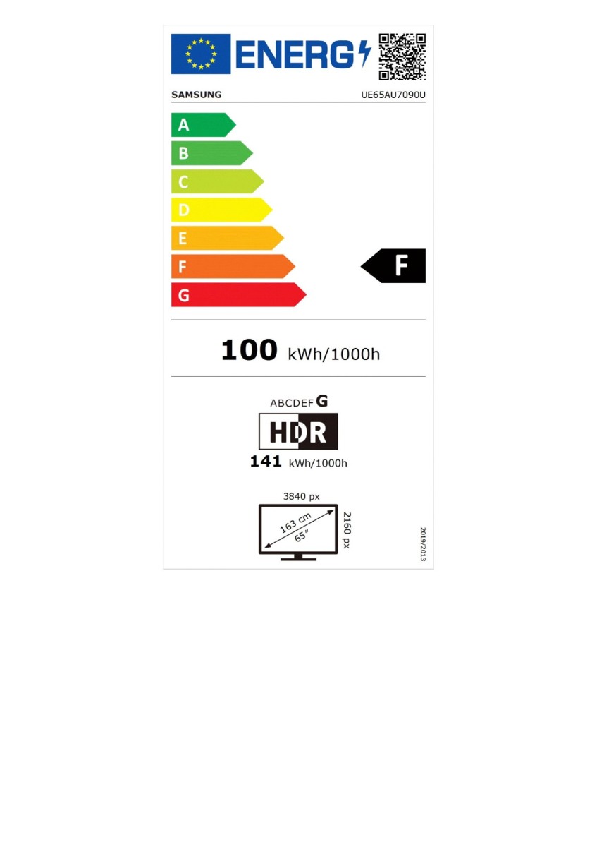 Samsung UE65AU7090UXXN - LED - 65