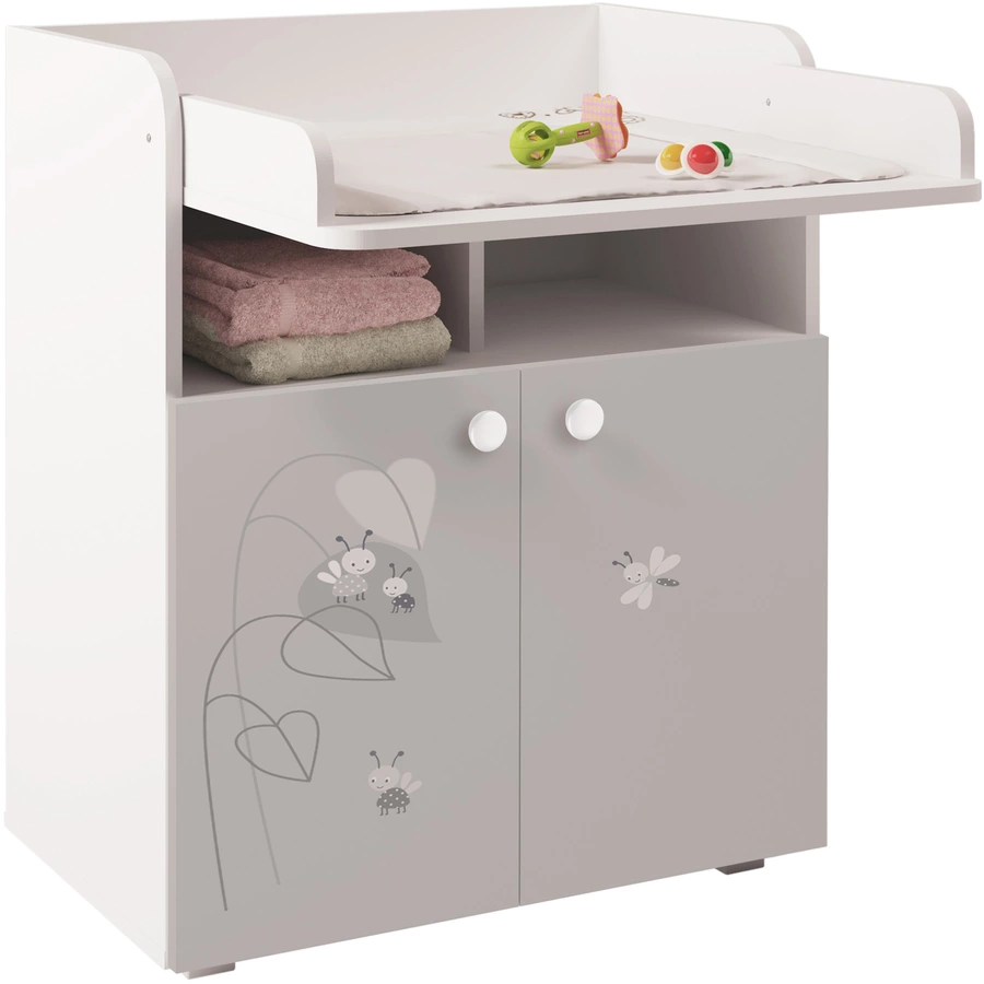 Polini Kids Wickelkommode French Amis 1270 weiß