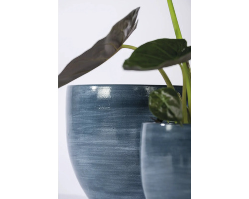 Binnenpot Passie voor Pottery Ferry Ø 14 cm H 12 cm Kleiblauw
