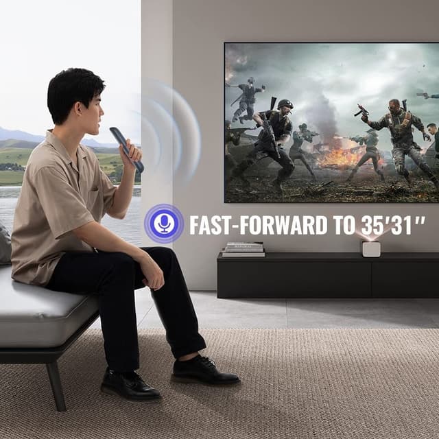 Udskiftning af fjernbetjening til Mecool KM2 Plus TV Set-Top Box Stemmefunktion