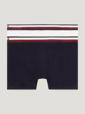 Conjunto de 2 calções de banho com bandeira Global Stripe