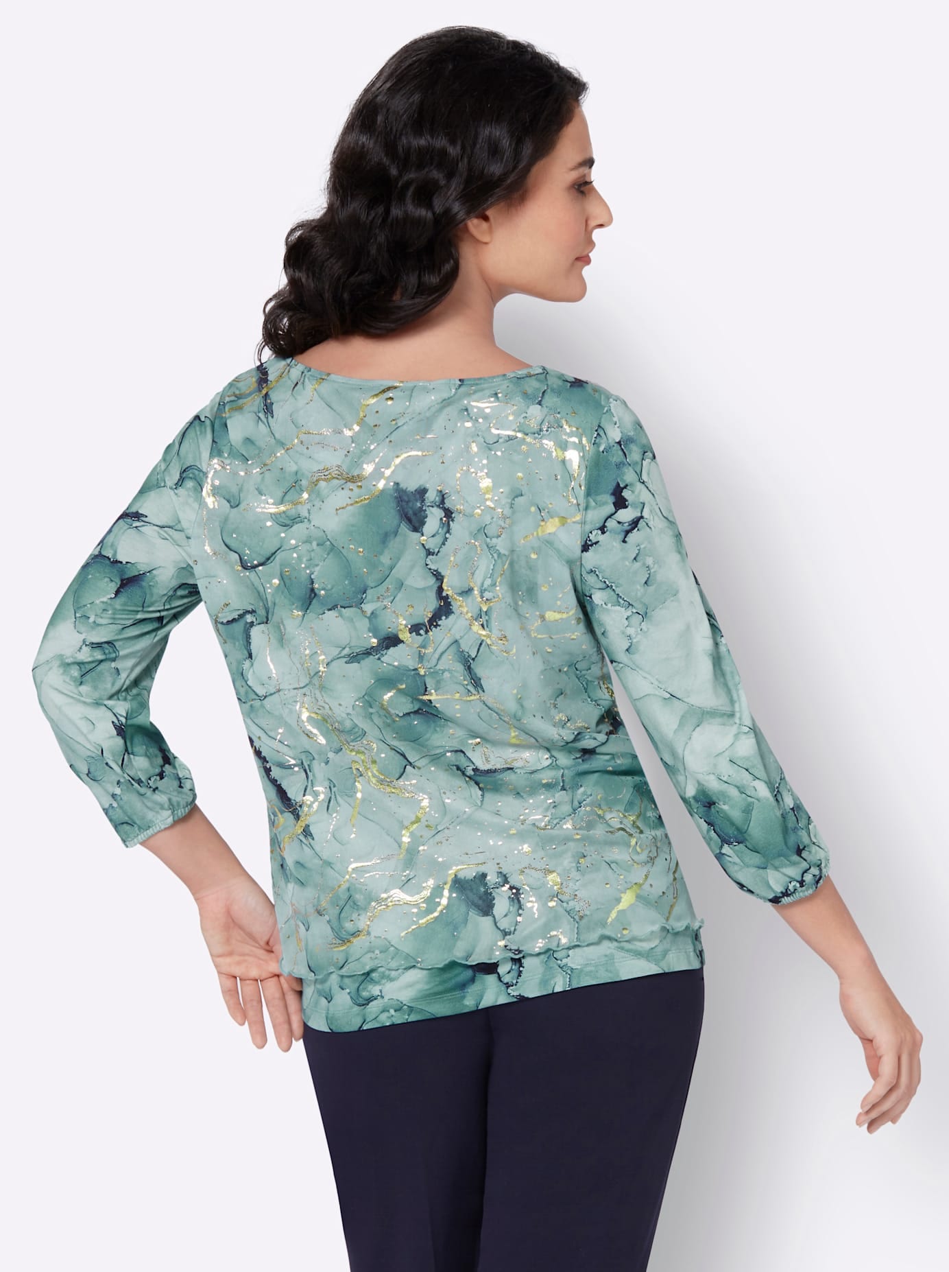 creation L 3/4-Arm-Shirt »Mesh-Shirt«, 1 Stk.