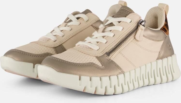 ECCO Gruuv Sneakers wit Synthetisch Dames