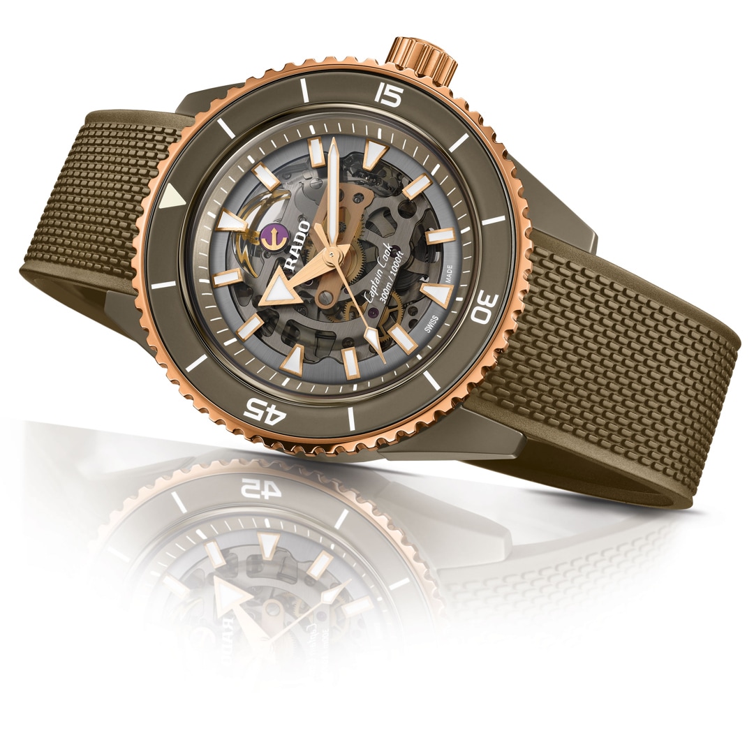 Rado Captain Cook XL High-Tech Ceramic Skeleton