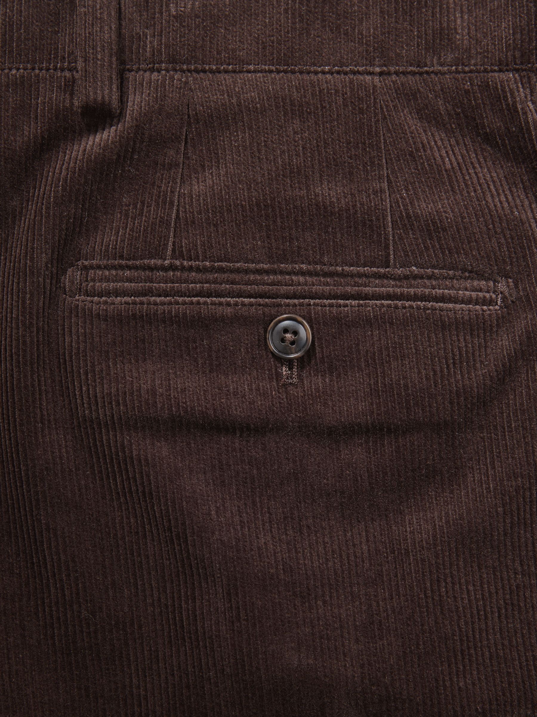 Bruin - Relaxed Fit Corduroy Suit Trousers
