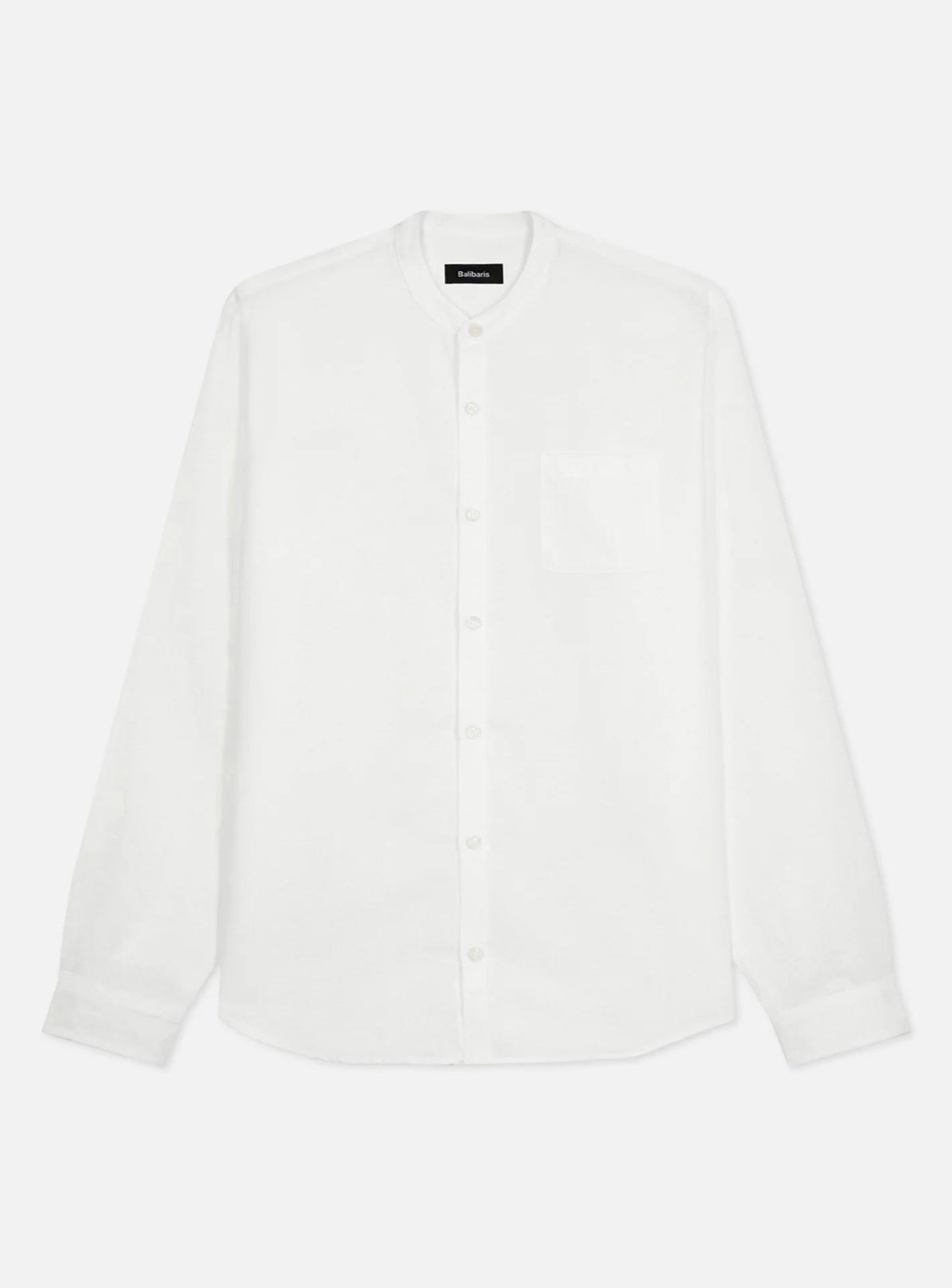 Chemise en lin Willis Blanc