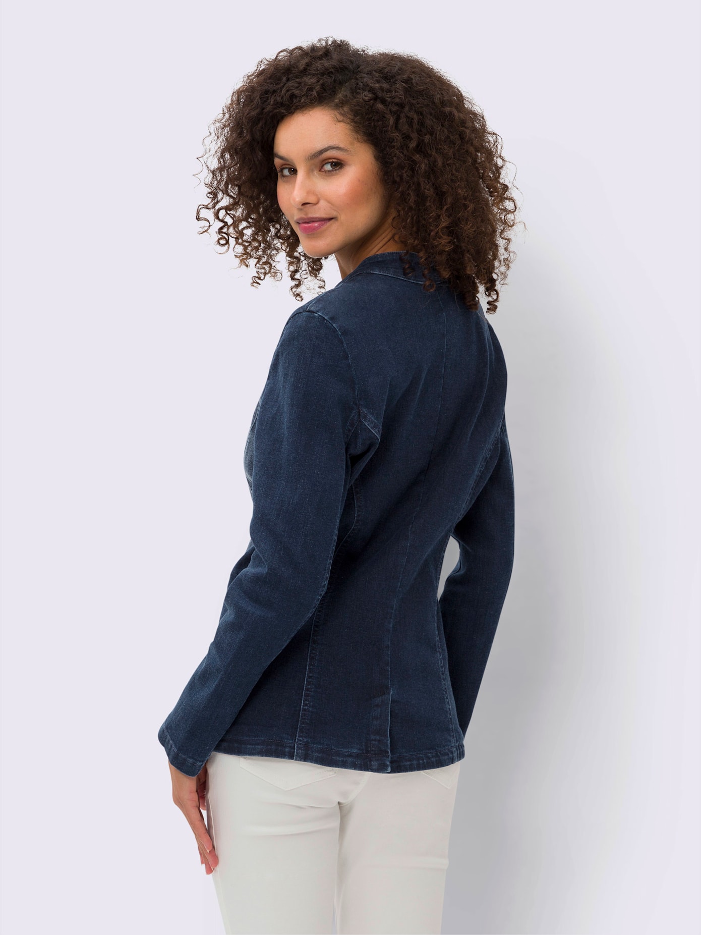 Blazer en jean 95% coton