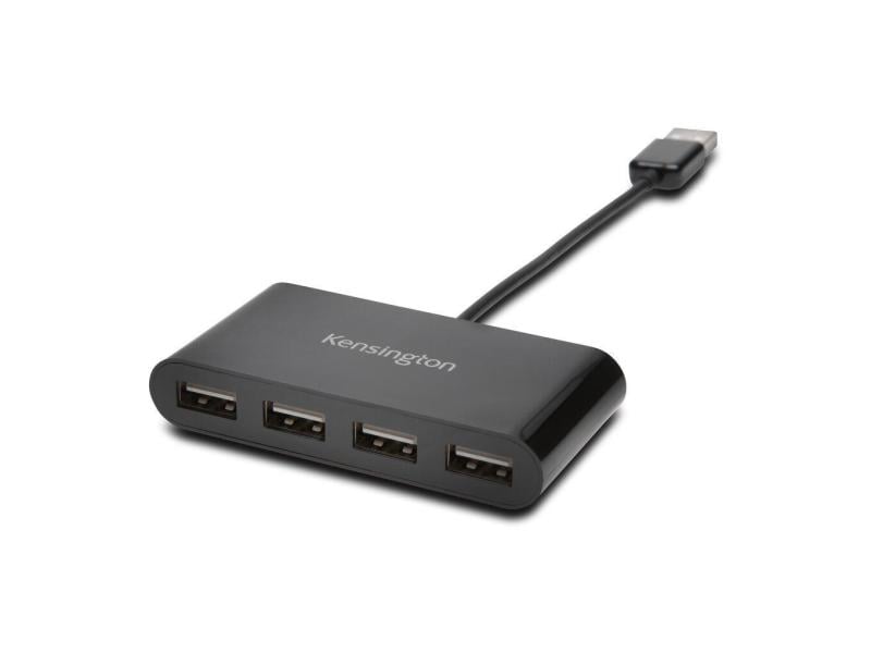 Kensington USB-Hub 4-Port USB 2.0 Externer 4-Port USB-Hub