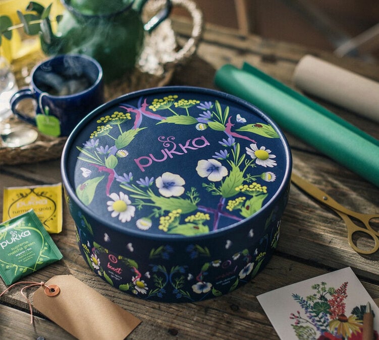 Coffret thé en sachets BIO - Bien-être au travail 90 sachets - PUKKA