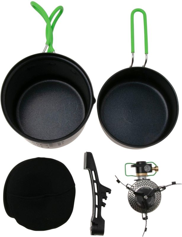 OPTIMUS - Crux Weekend Kitchen Set - Grijs - Aluminium - 3000 W