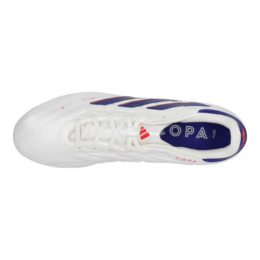 adidas Copa Pure 2 Pro FG Advancement - Blanc/Bleu/Rouge