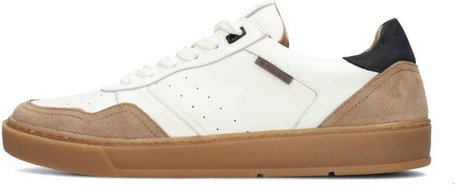 PS Poelman GREGORY Heren Sneakers Wit met combinatie