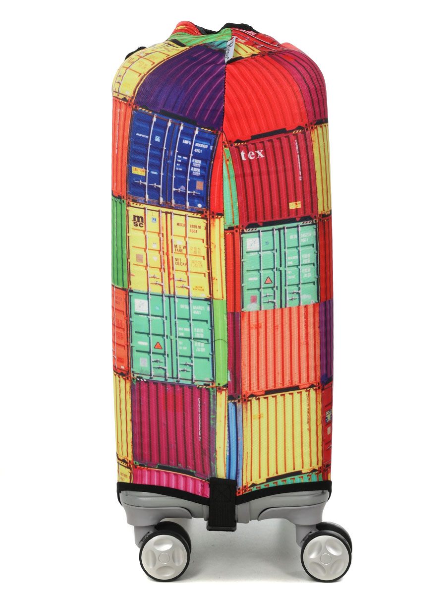 Housse de valise Periea Colourful Squares S