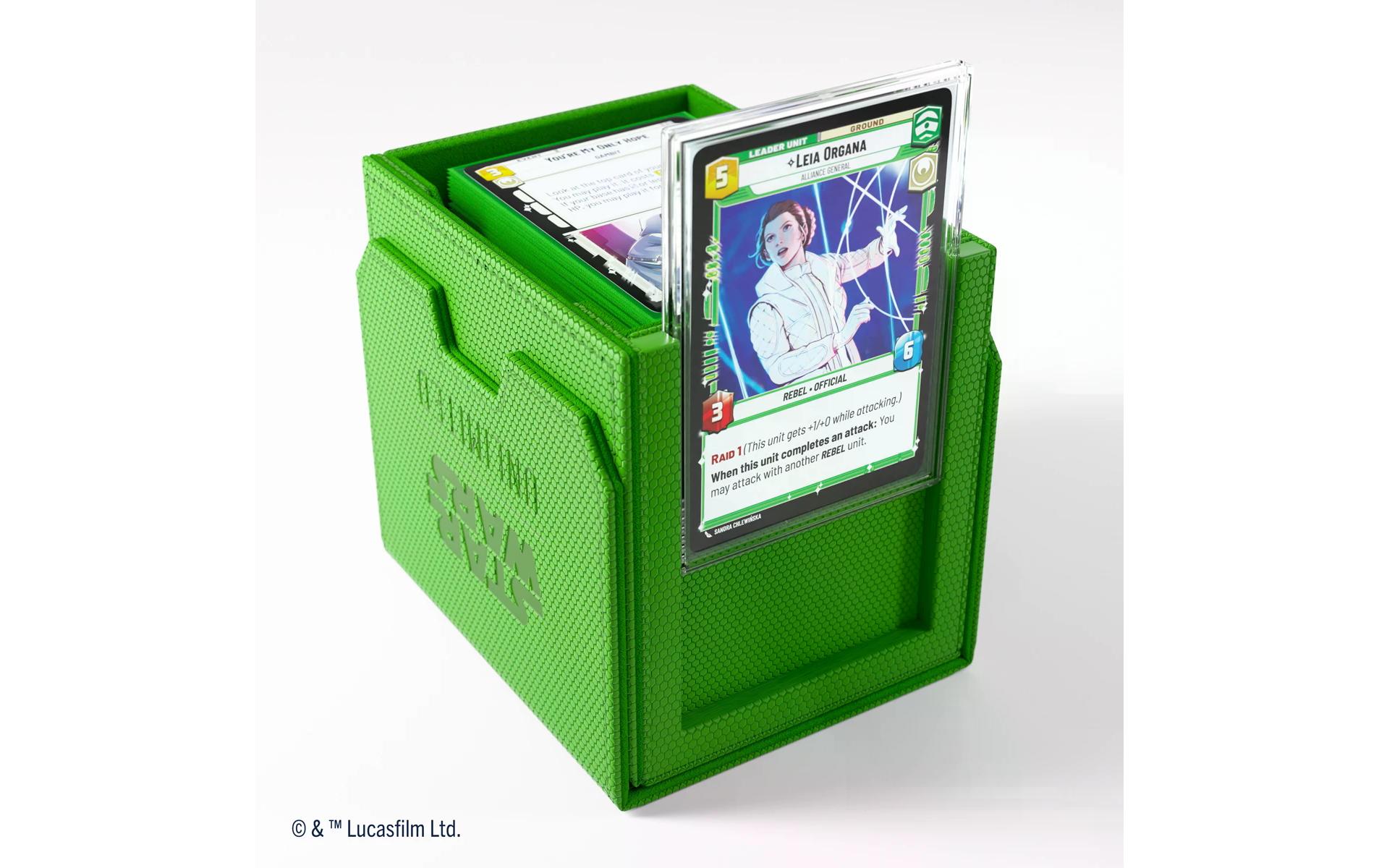 Kartenbox Star Wars: Unlimited Deck Pod grünPremium-Deckbox