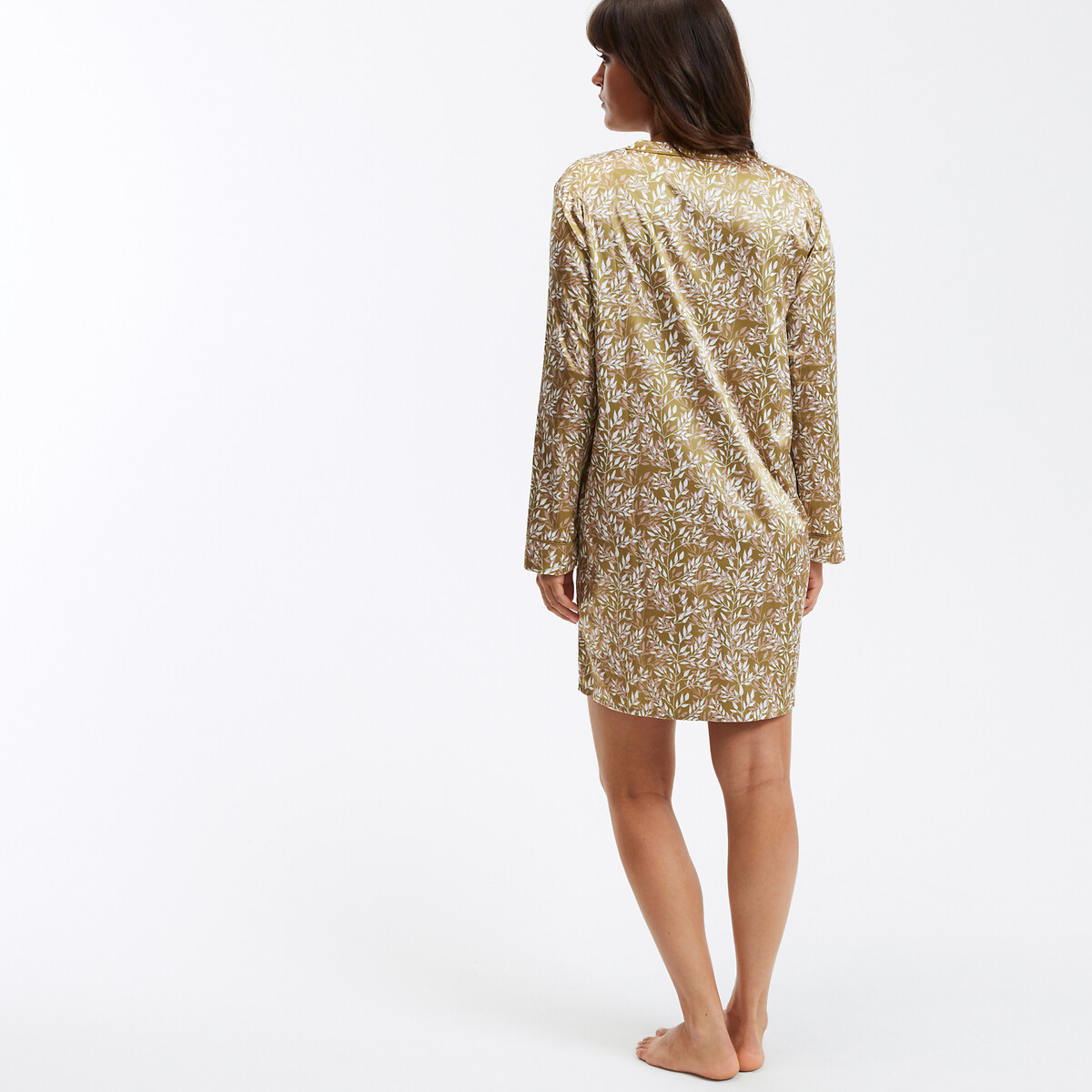COLEÇÕES LA REDOUTE<br>Camisola de cetim estampada