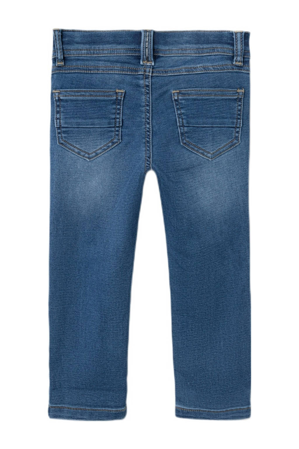 NAME IT slim fit jeans NMMSILAS dark blue denim
