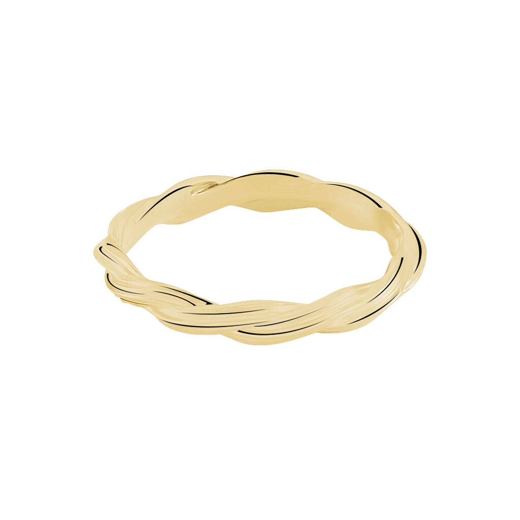 Bague Plaqué Or Jaune Ino