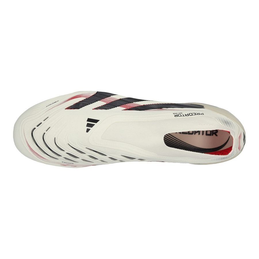 adidas Predator Elite Laceless SG Champagne - Blanc/Noir/Pure Ruby