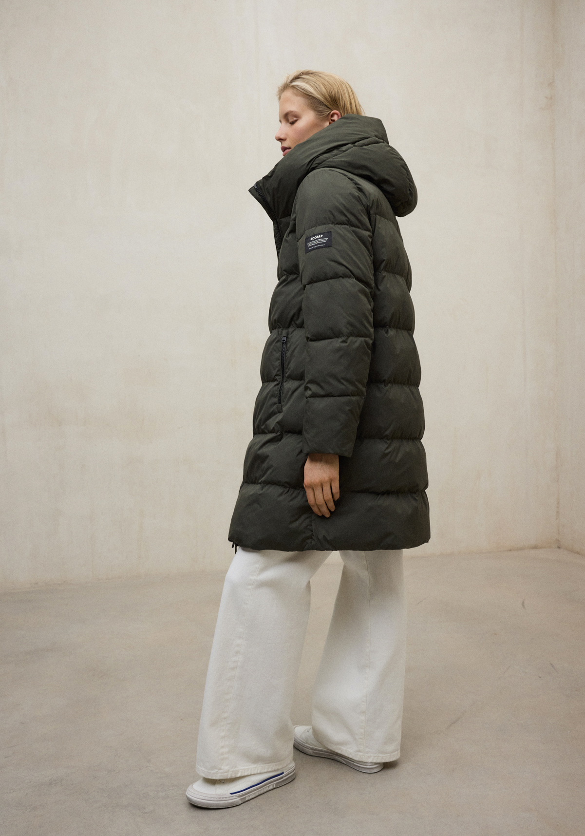 Ecoalf Puffermantel Manlie Dark Forest