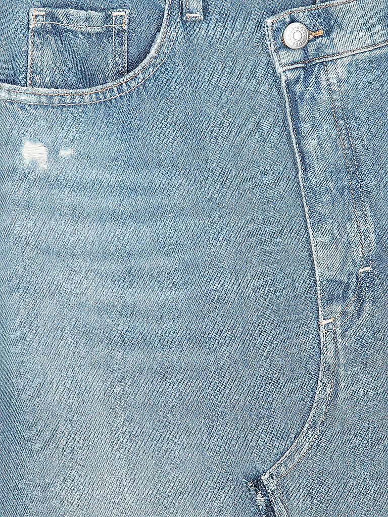 BOSS Jeansrock blau
