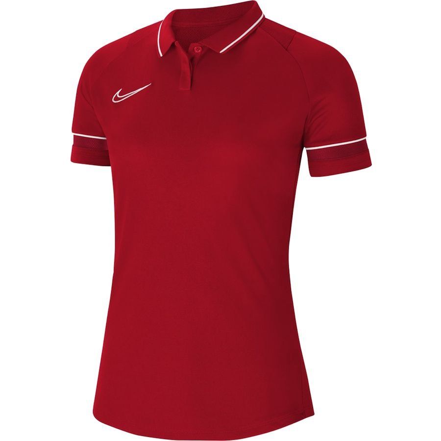 Nike Polo Dri-FIT Academy 21 - Rouge/Blanc Femme