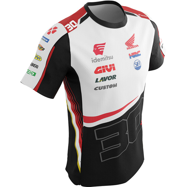 Ixon - T-shirt LCR / Taka 22 Noir / Blanc / Rouge