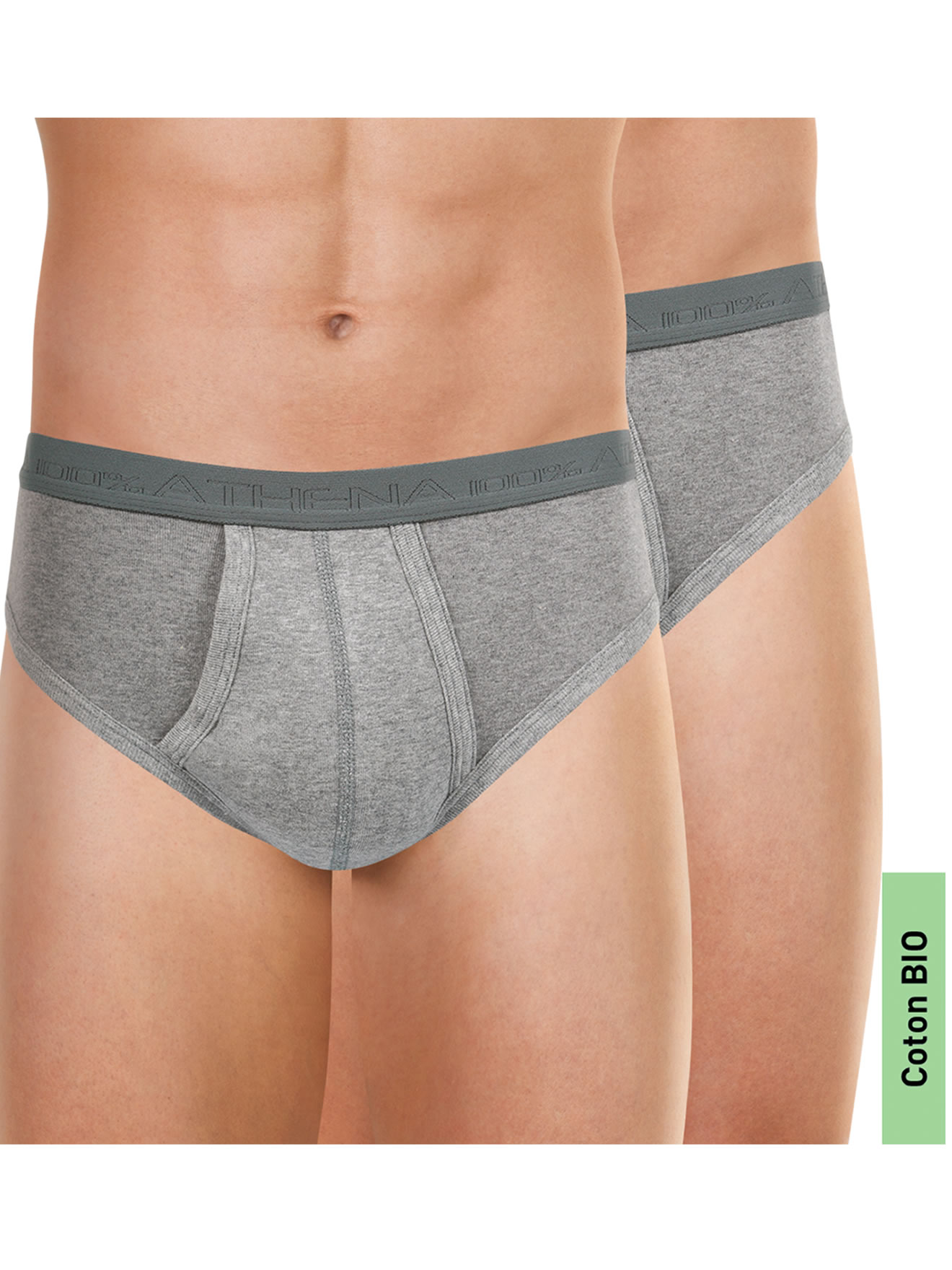 Slips ouverts taille haute, lot de 2
