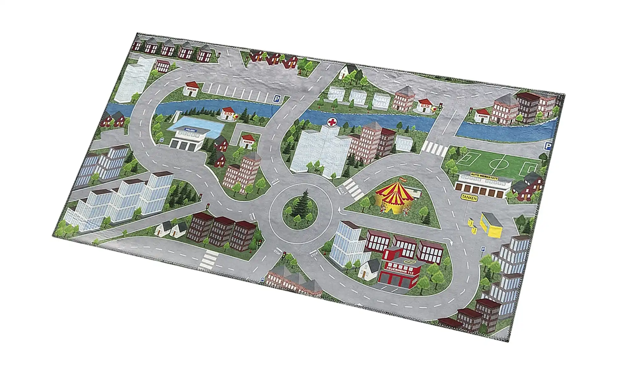 KJUT Straße Spielteppich