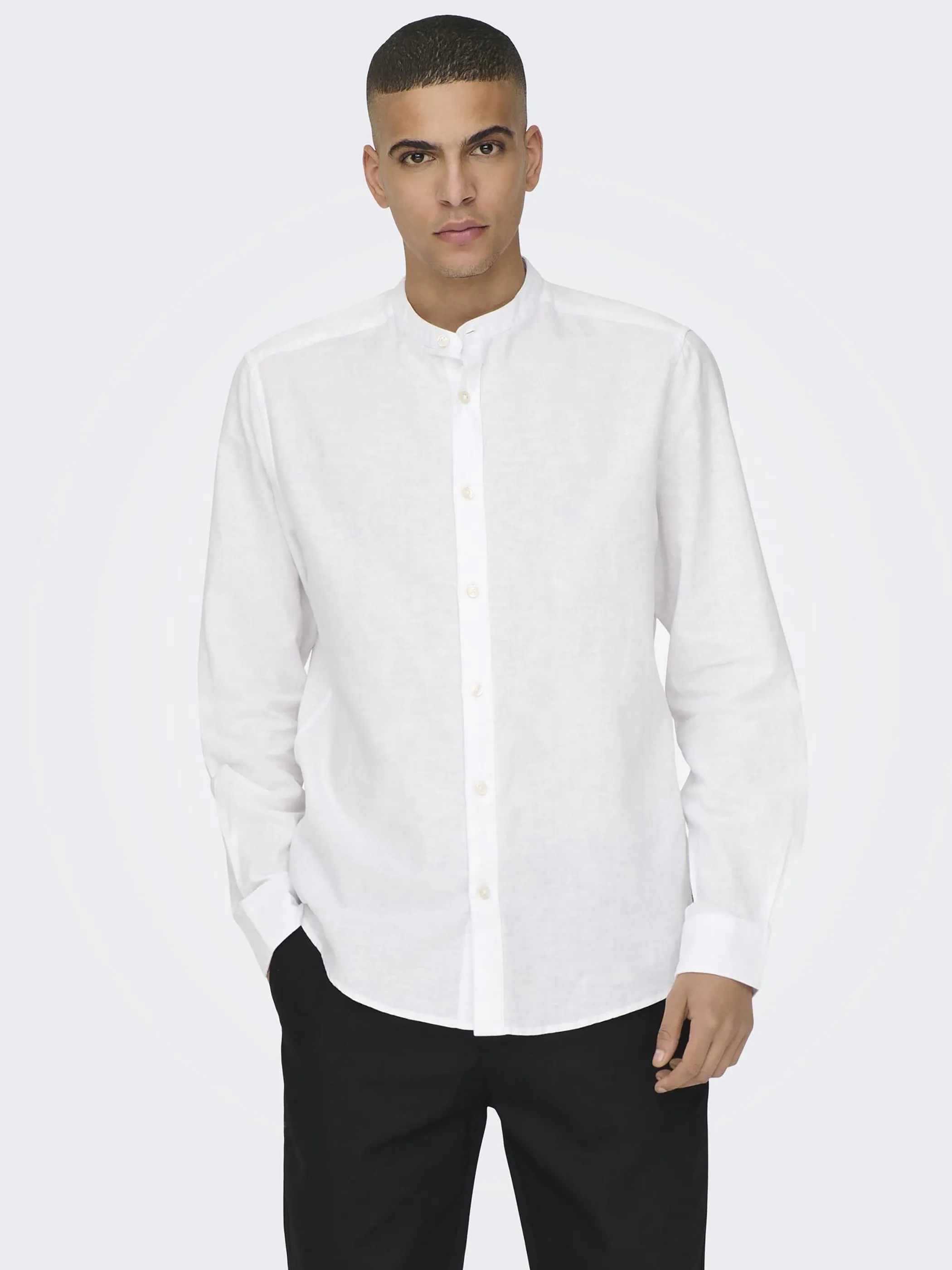 Only&SonsONSCAIDEN LS SOLID LI Hemd