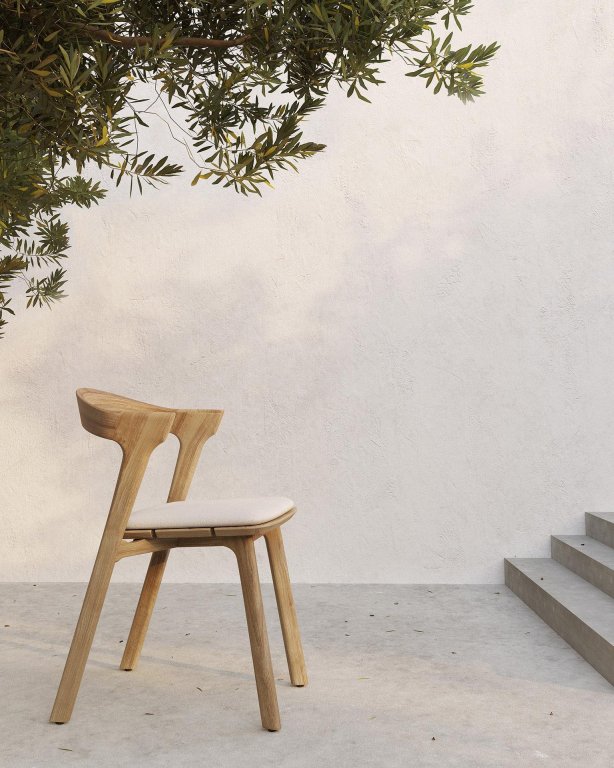 Ethnicraft Bok tuinstoel teak naturel