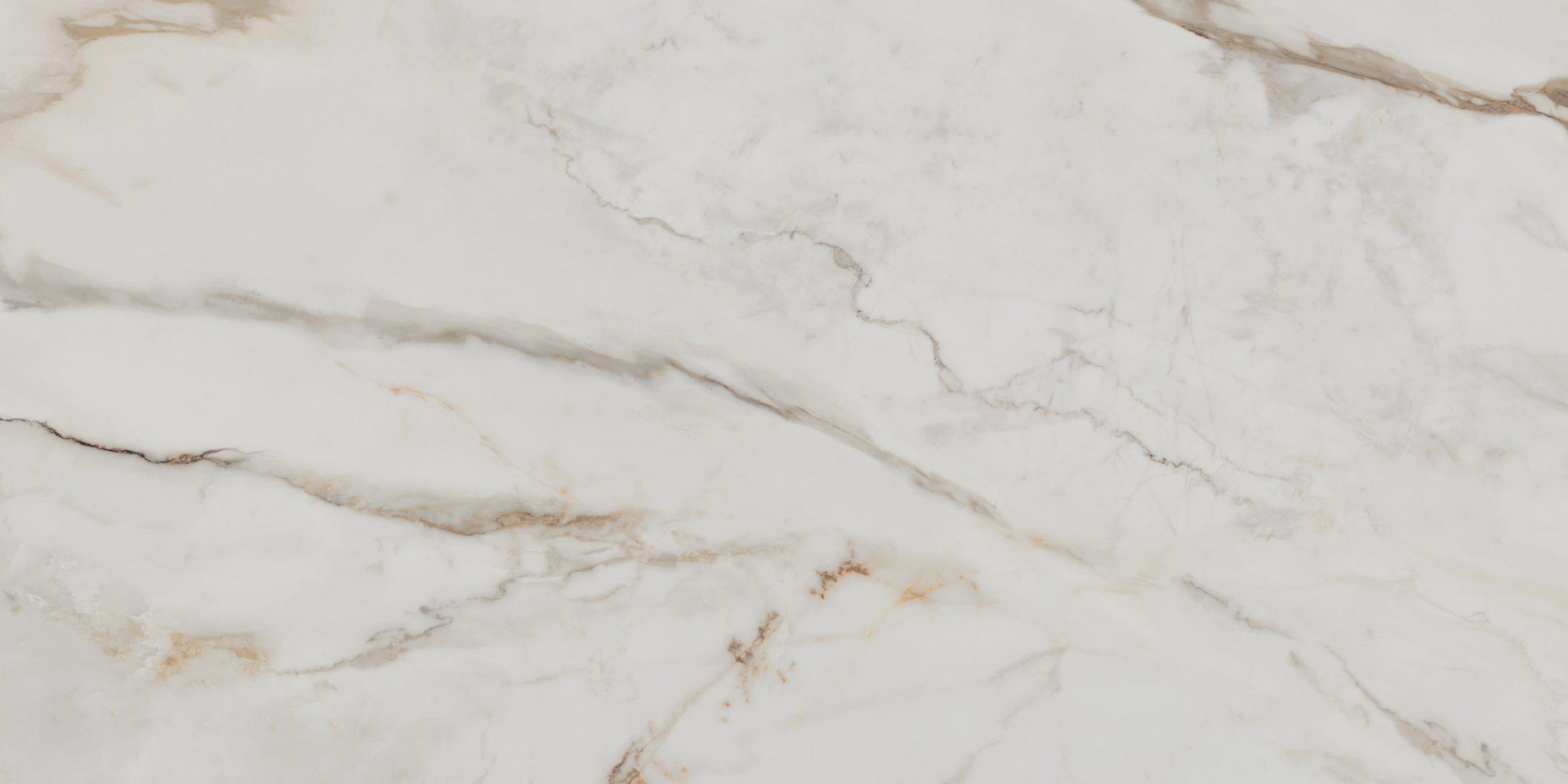 Tegelsample: Navale Gelo vloertegel 60x120cm wit goud marmer mat gerectificeerd