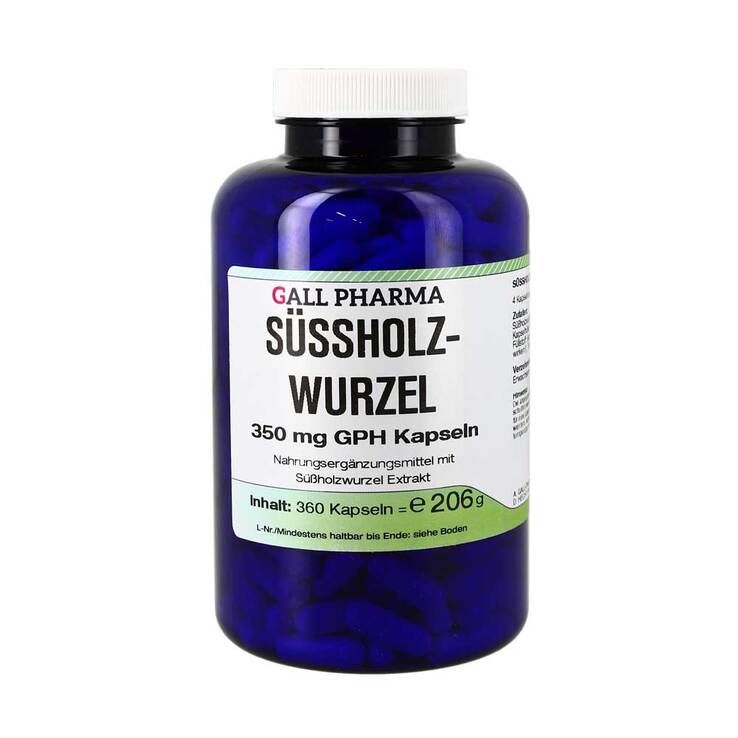 Süssholzwurzel 350 mg GPH Kapseln, 360 St