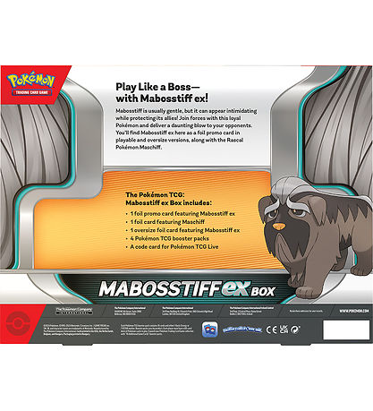 Pok?mon Samlekort - Mabosstiff ex Box