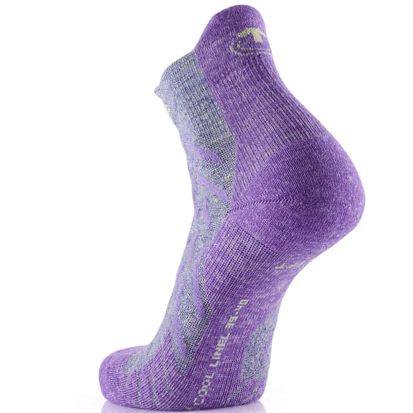 Chaussette randonnée THERM-IC TREKKING ULTRA COOL LINEN ANKLE LADY GR/PUR