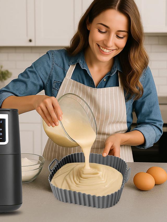 KitchBo Backmatte 8-teilig. + 2 Silikonformen, eckig