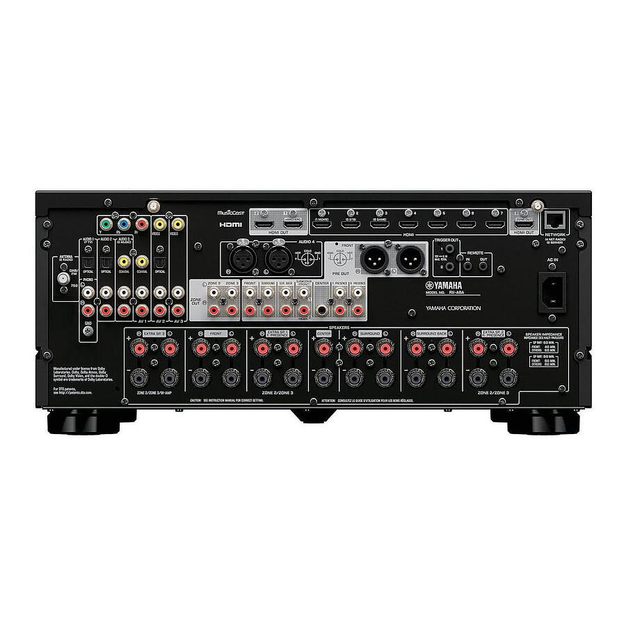Yamaha RX-A8A Noir + Real Cable CHAMBORD (1.5 m)