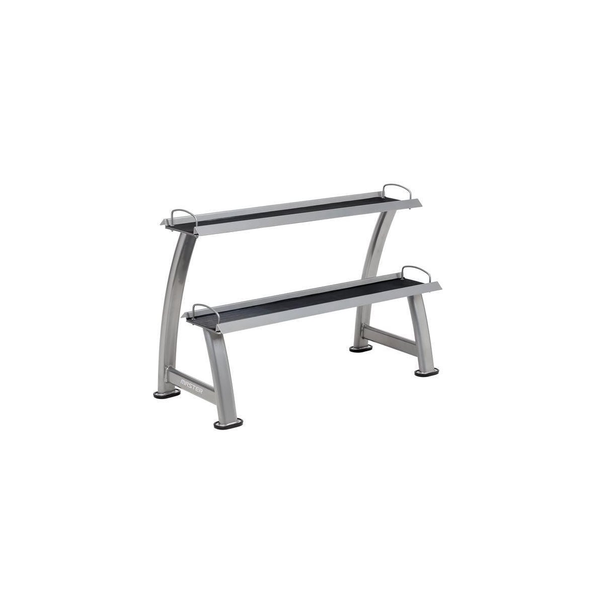 Master Fitness Kettlebellrack Silver