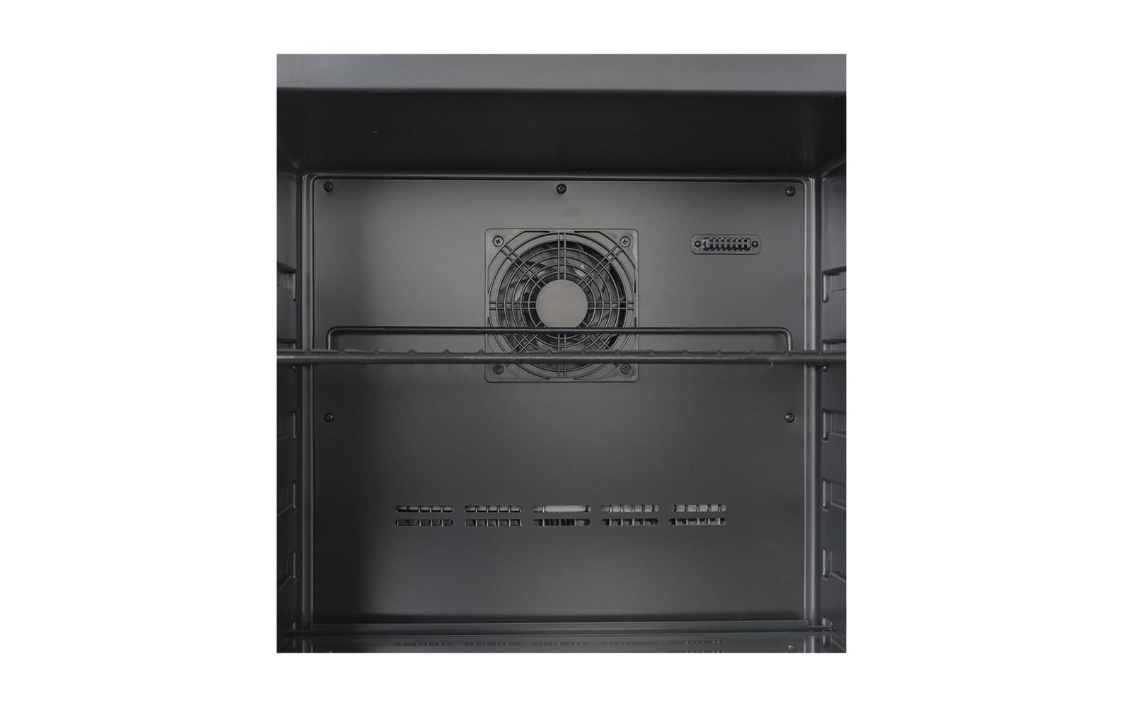 Getränkekühlschrank RKS149 Rechts, Schwarz<br>Retrokühlschrank