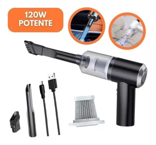 Aspirador Port&aacute;til Automotivo Casa Recarreg&aacute;vel Premium